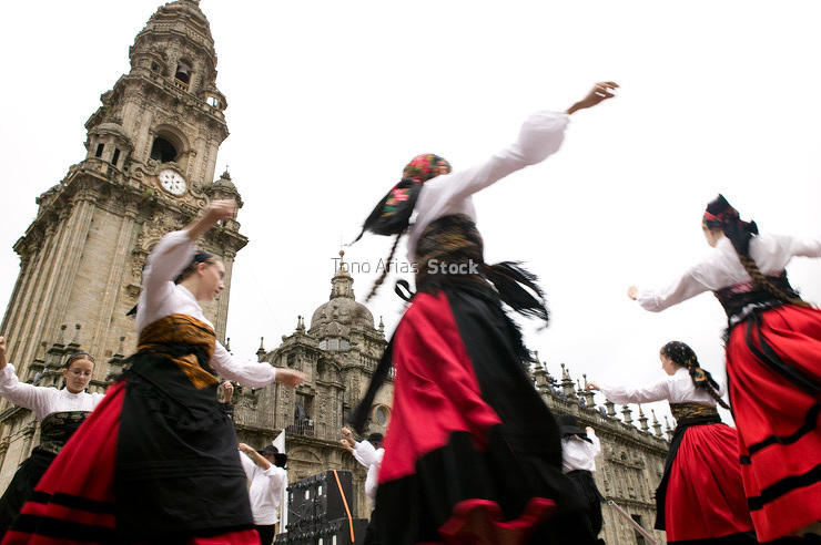 Baile tradicional galego