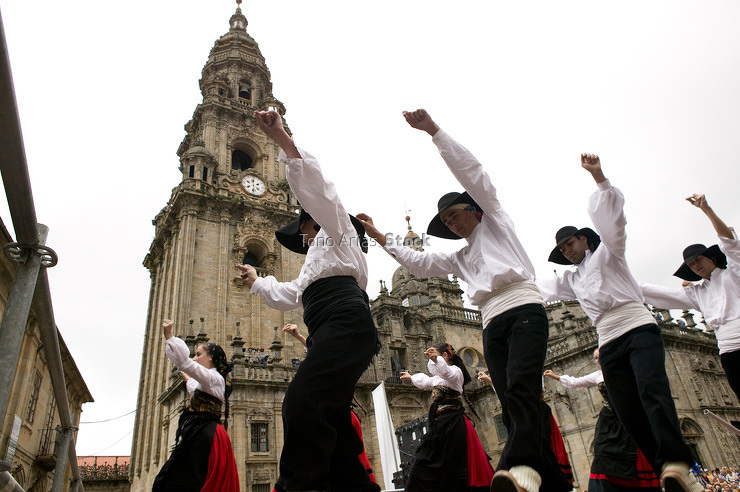 Baile tradicional galego