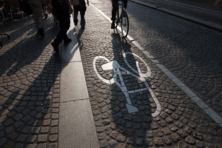 Bicicleta, Icono de Amsterdam, Holanda