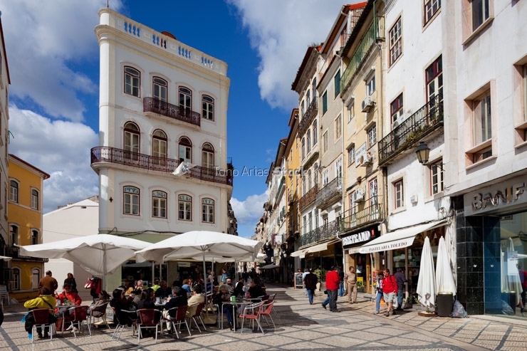 Calles de Coimbra, Portugal
