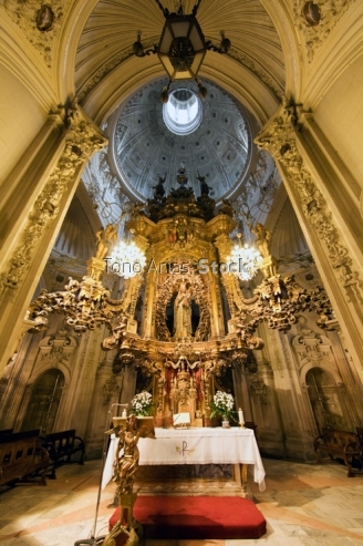 Capilla de la Virgen de los Ojos Grandes,Catedral de Lugo, Galic