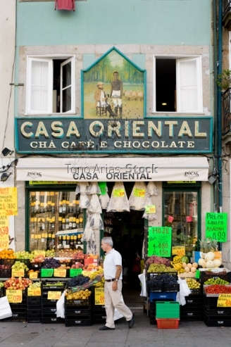Casa Oriental, Tienda típica, Oporto, Portugal