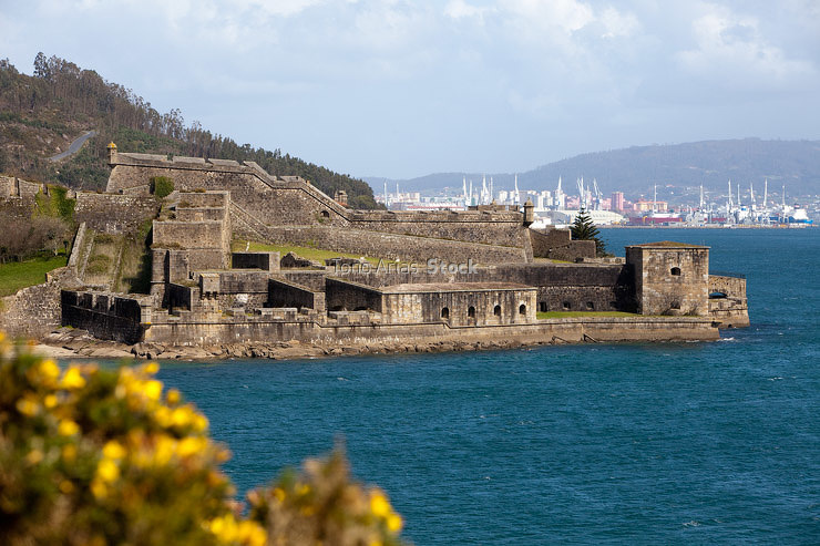 Castelo de San Felipe, Ferrol, provincia de A Coruña, Galicia