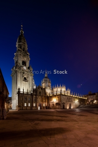 Catedral, praza da Quintana, Santiago de Compostela, Galicia