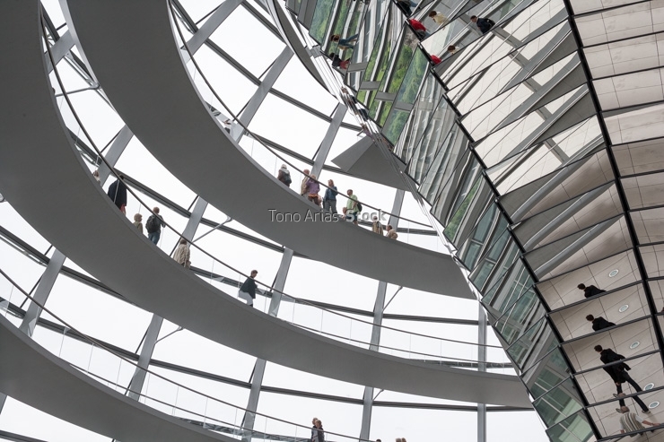 Cúpula del Reichstag Norman Foster Berlín Alemania