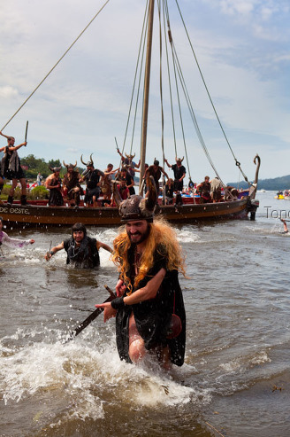 Desembarco Vikingo, Catoira, Galicia
