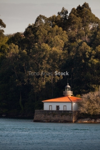 Faro da Palma, ría de Ferrol, Galicia