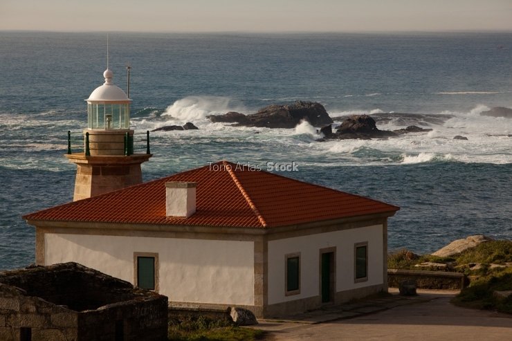 Faro de Monte Louro,Punta Queixal, Galicia