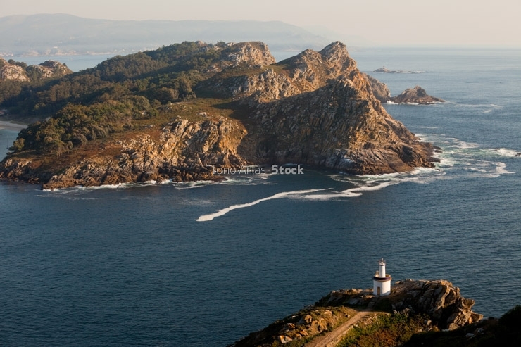 Faro do Príncipe,Illas Cíes, Rias Baixas, Galicia