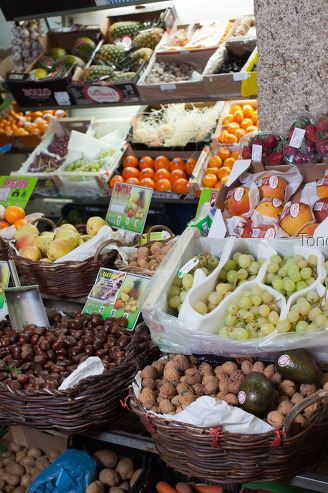 Frutería, Mercado de Santiago, Galicia