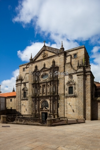 Iglesia  de  San  Martín  Pinario,  Santiago  de  Compostela,  