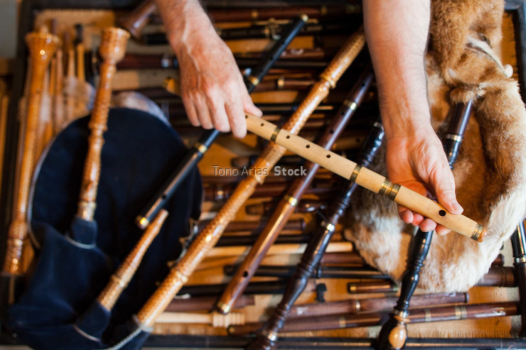 Instrumentos tradicionales, Galicia