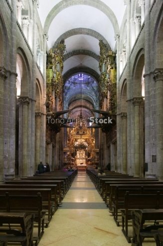 Naves de la Catedral de Santiago de Compostela, Galicia