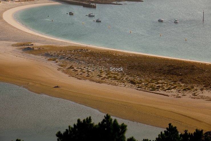 Playa de Rodas,Illas Cíes, Rias Baixas, Galicia