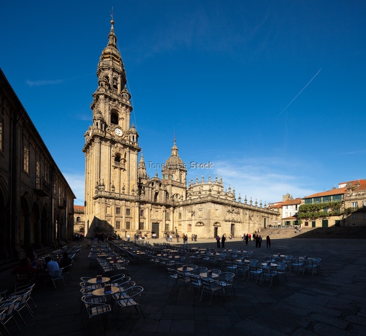 Plaza de La Quintana,Santiago de Compostela,Galicia