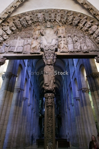 Pórtico da Gloria, Catedral de Santiago de Compostela, Galicia