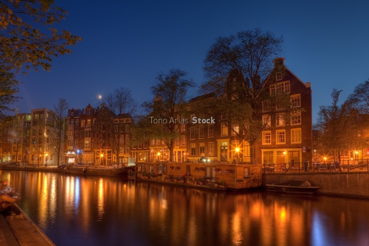 Prinsengracht, Amsterdam, Holanda