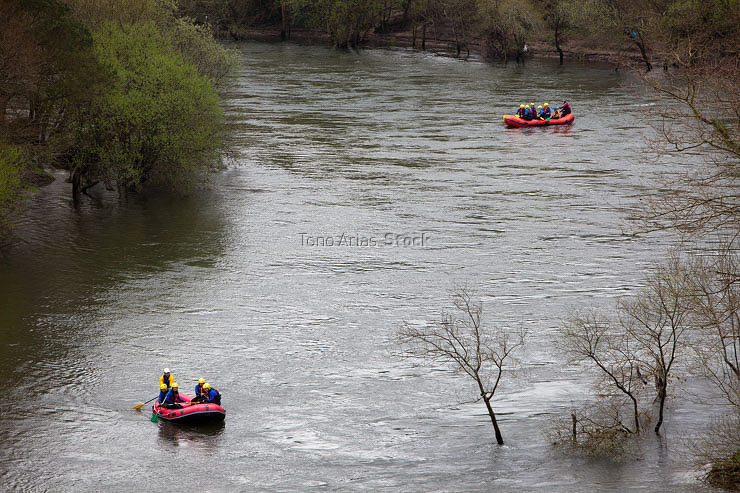 Rafting río Ulla, A Estrada, Galicia
