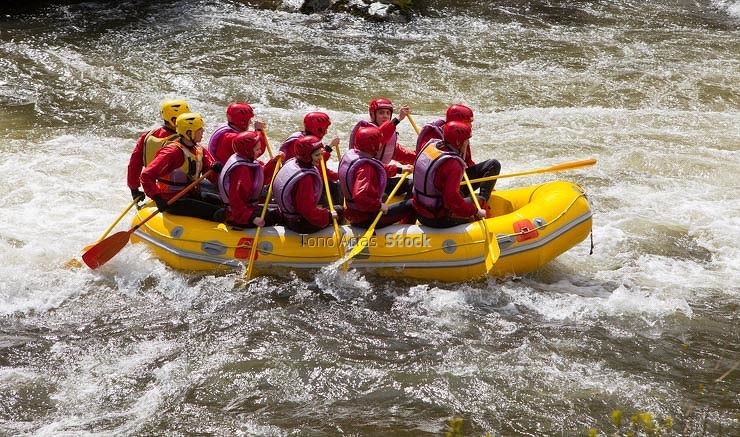 Rafting río Ulla, A Estrada, Galicia