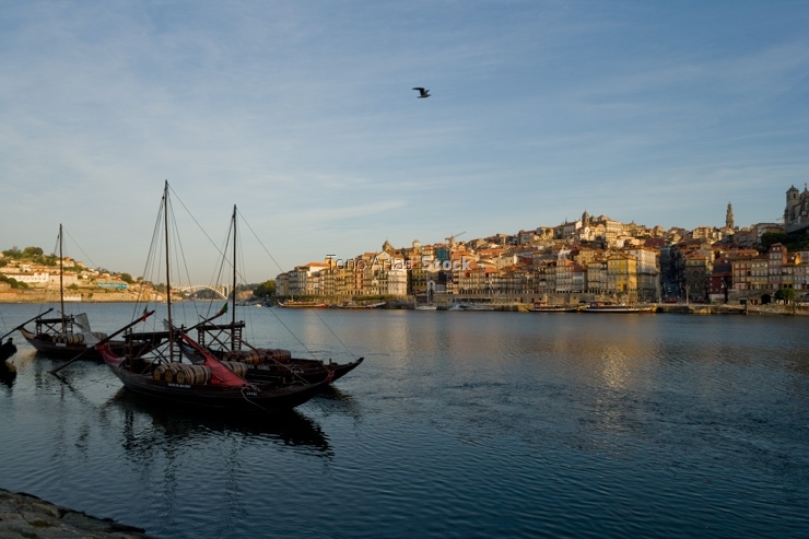 Ribeira do Porto, río Douro,Portugal