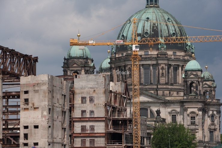 Ruinas Parlamento socialista Berlín Alemania
