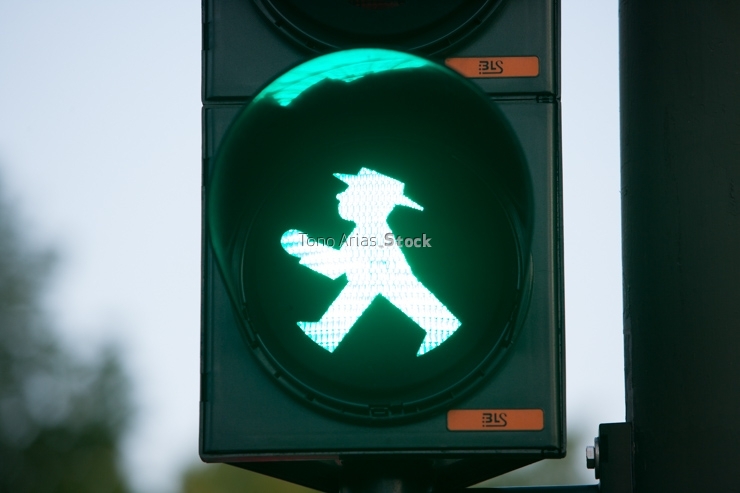 Semáforos iconos Berlín Alemania