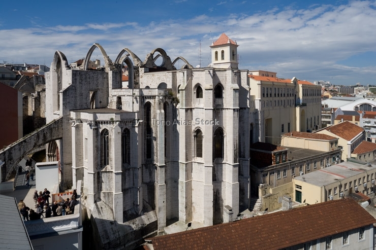 The Carmo Church,lisbon ,portugal,