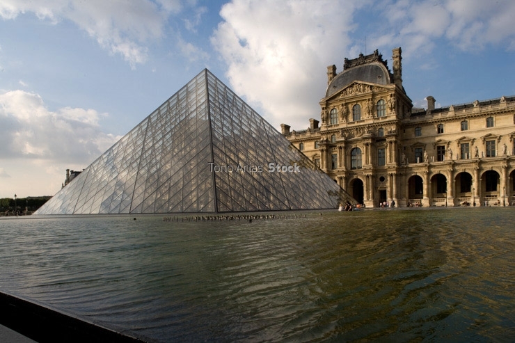 The Louvre national art museum