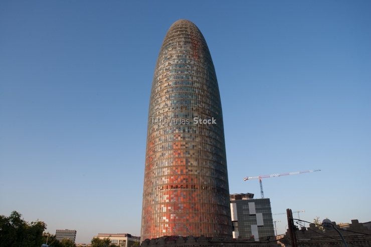 Torre Agbar  Jean Nouvel Barcelona Cataluña