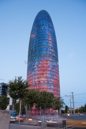 Torre Agbar Barcelona Cataluña