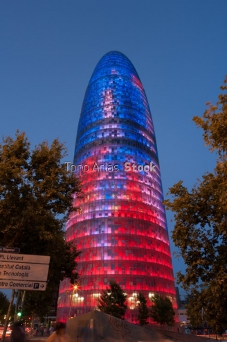 Torre Agbar Barcelona Cataluña