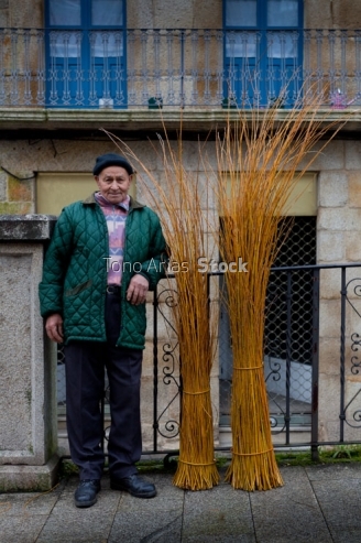 Vendedor de Bimbios, Ribadavia, Galicia