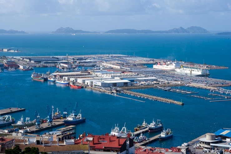 Vigo zona portuaria