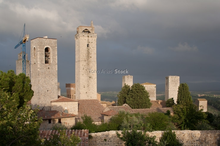  San Gimignano, Toscana, Italia