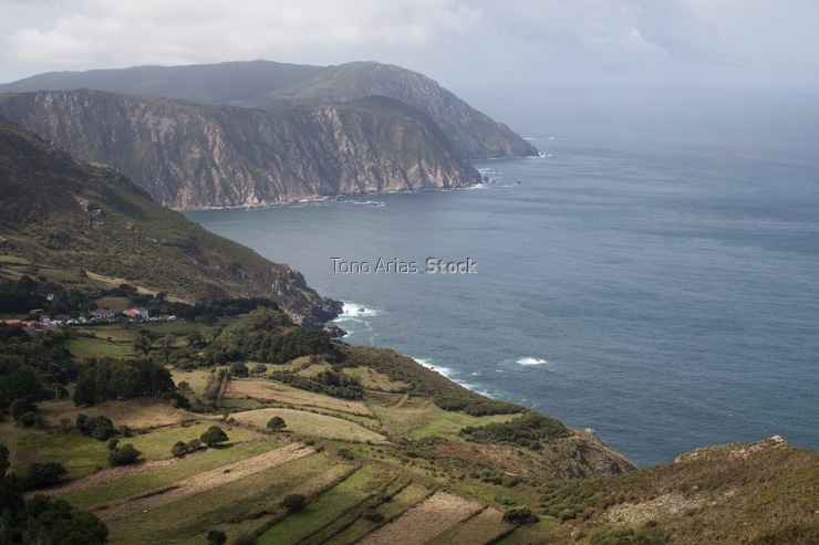 Acantilados, San Andrés de Teixido, Serra da Capelada, provinci