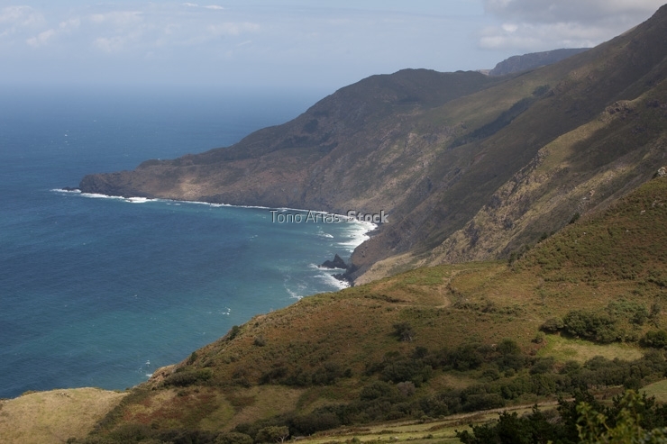 Acantilados, San Andrés de Teixido, Serra da Capelada, provinci