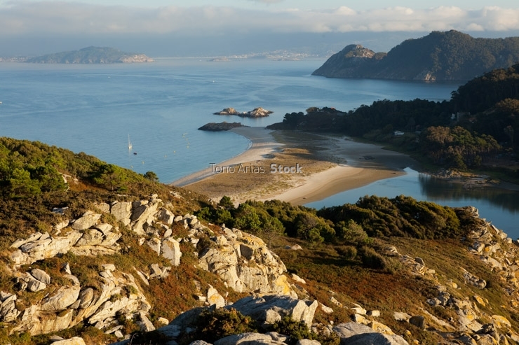 Alto do Príncipe,Illas Cíes, Rias Baixas, Galicia