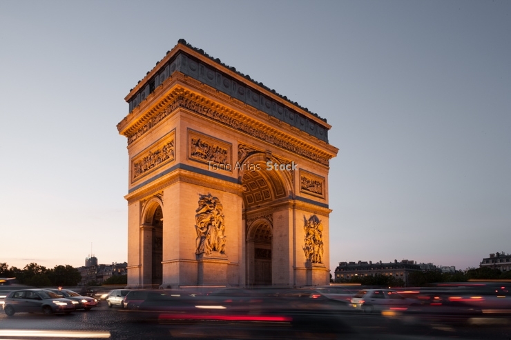 Arco de Triunfo, París