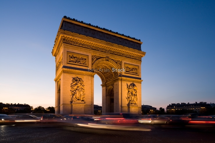 Arco de Triunfo, París