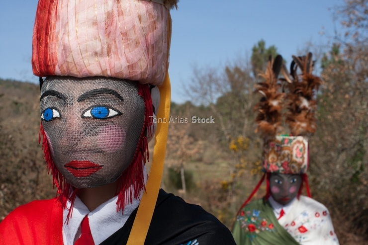 As bonitas de Sande, Cartelle, provincia de Ourense