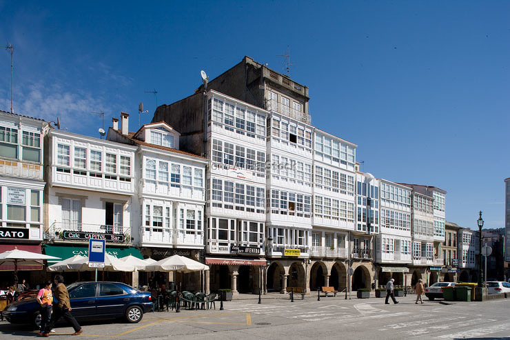 Betanzos, galerías, provincia de A Coruña, galicia
