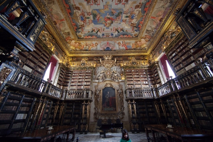 Biblioteca Joanina,Universidad de Coimbra, Portugal