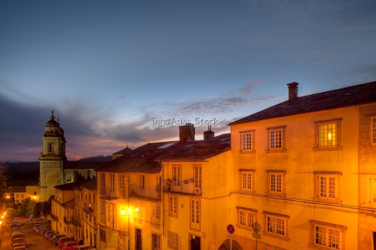 Calle, Santiago de Compostela, Galicia