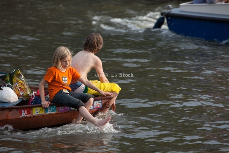 Canales de Amsterdam, Holanda