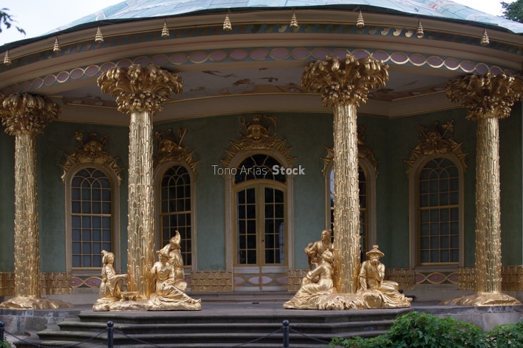 Casa de Té Parque Sanssouci, Potsdam, Berlín Alemania