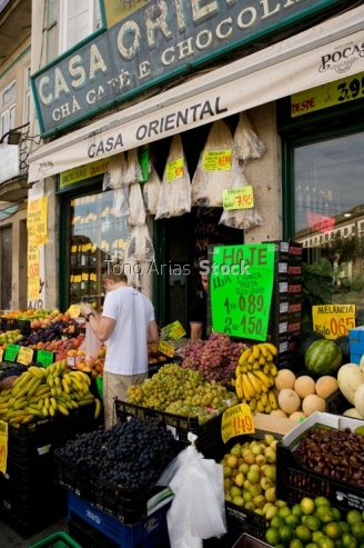 Casa Oriental, Tienda típica, Oporto, Portugal