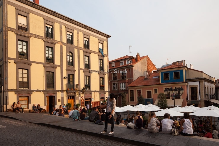 Casco viejo, Gijón