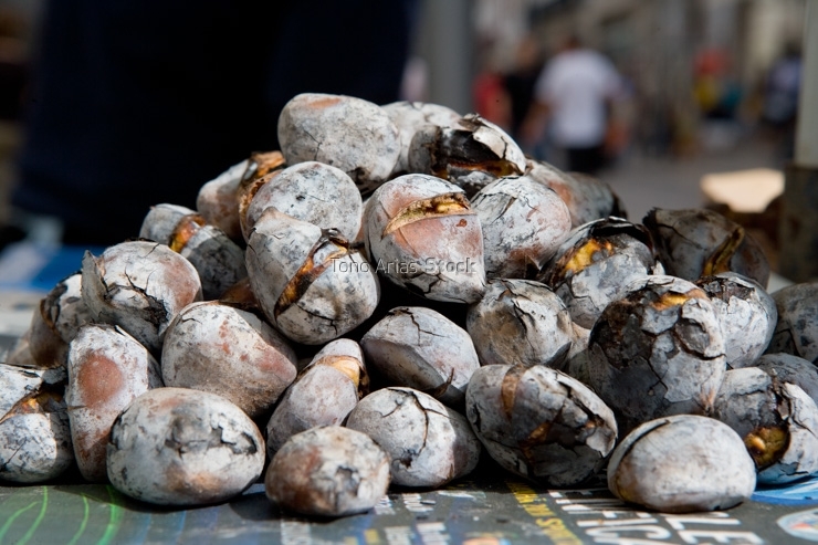 Castañas asadas, Porto, Portugal