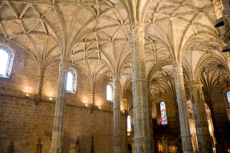 church Monastery of the Hieronymites, Lisbon. Portugal