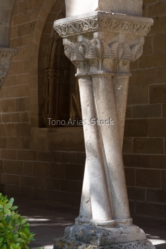 Claustro Iglesia San Pedro de la Rúa Estella Navarra